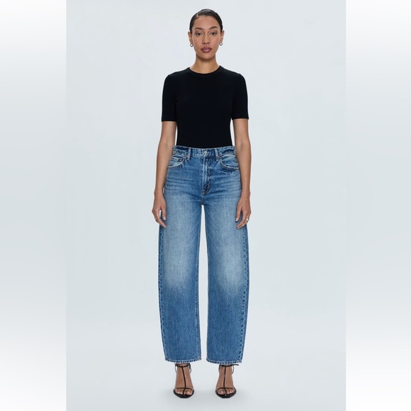 pistola Denim - Pistola Wes High Waist Barrel Jeans
